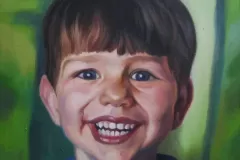 Ilija, 40x40cm, ulje na platnu, 2007.