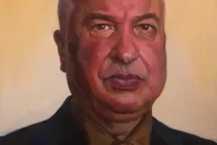 Profesor Andjelkovic, 60x80cm, ulje na platnu,  2018.